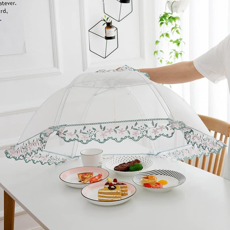 Foldable Table Food Cover – Umbrella Style Dust & Fly Protection |খাবার ঢাকার জন্য পারফেক্ট