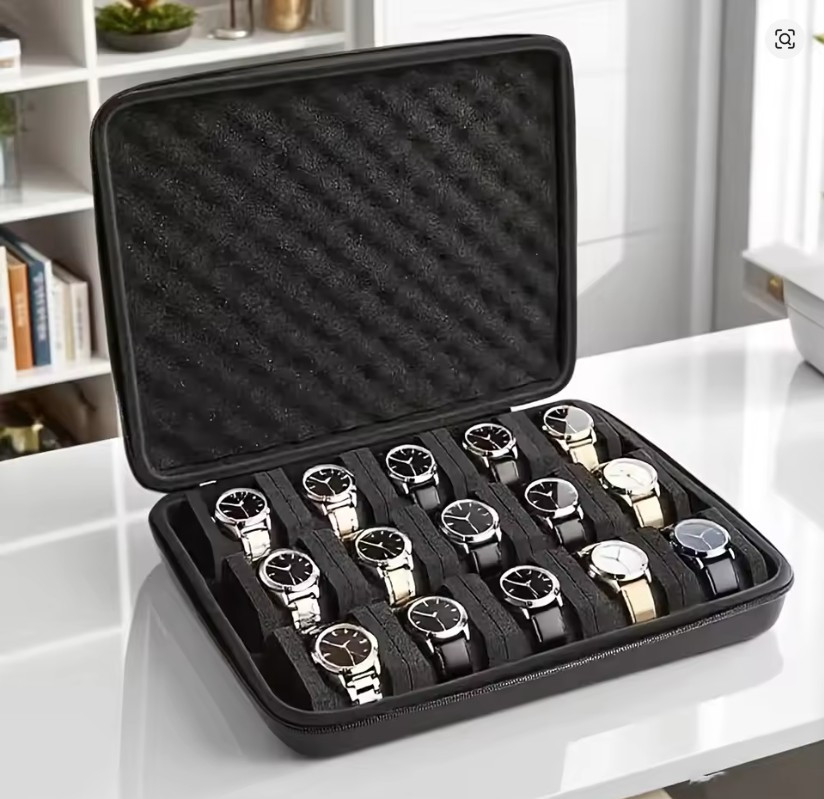 Premium Travel Watch Storage Case