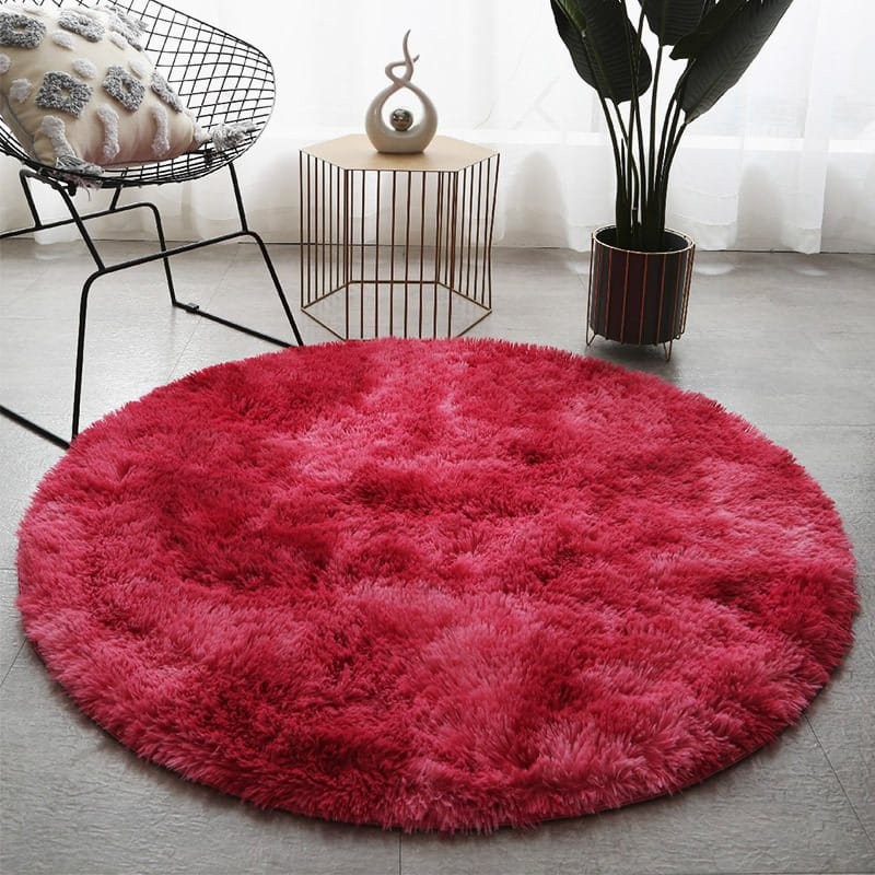 Round Carpet Floor Mats