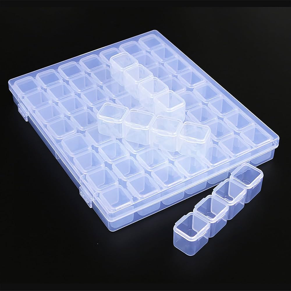 56 grid mini storage box
