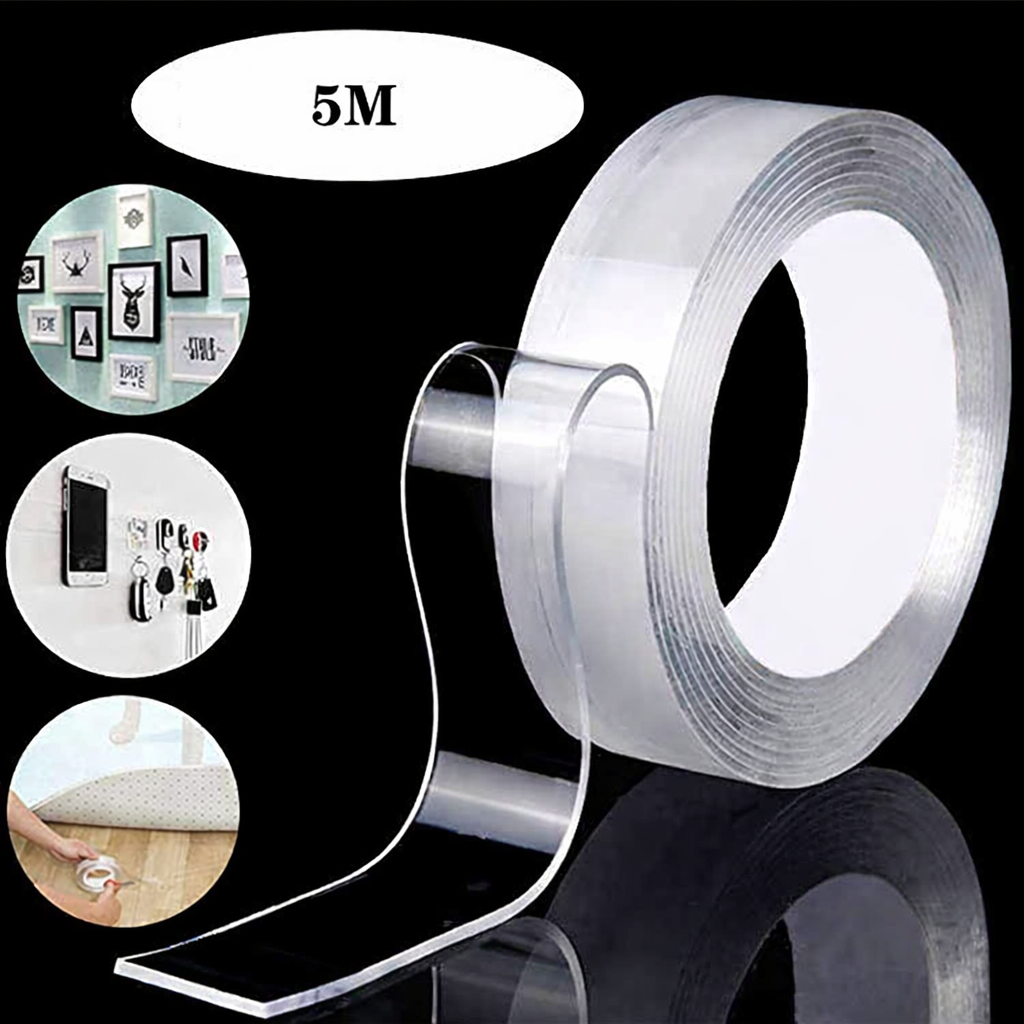Nano Magic Double-Sided Tape – Strong Reusable Adhesive Gel