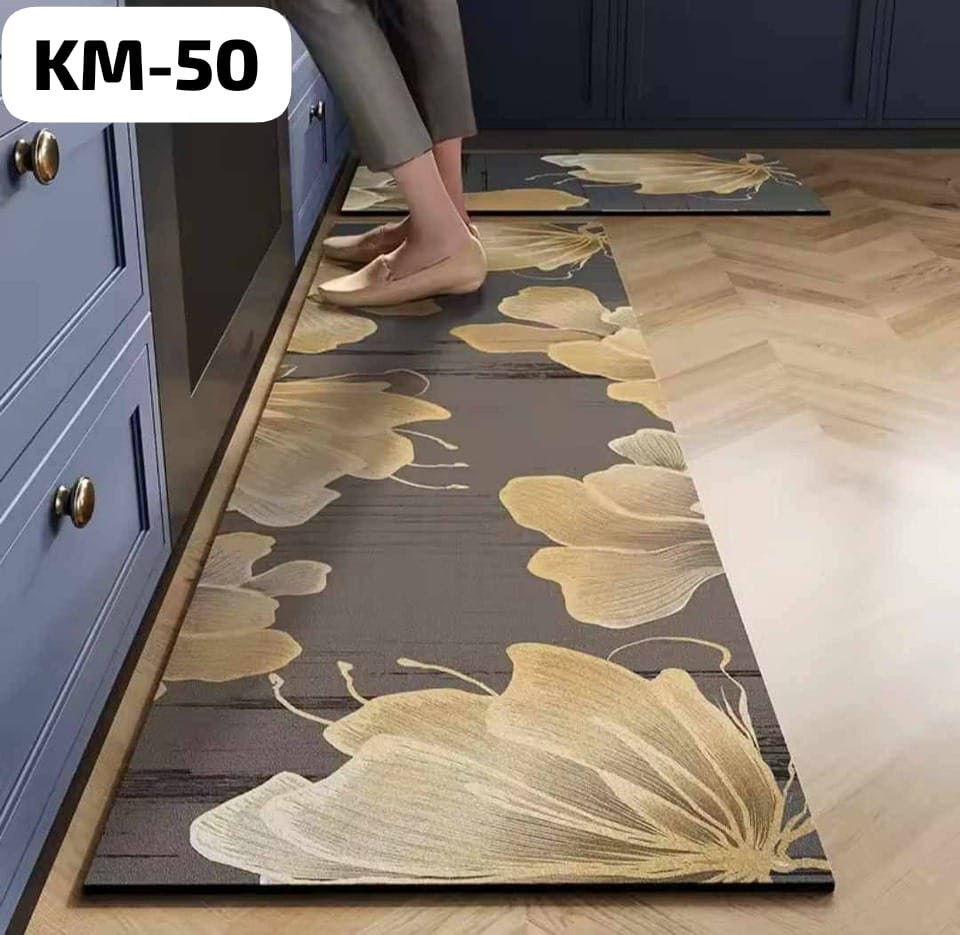 Modern 3D Geometric Anti-slip Home Carpet Set