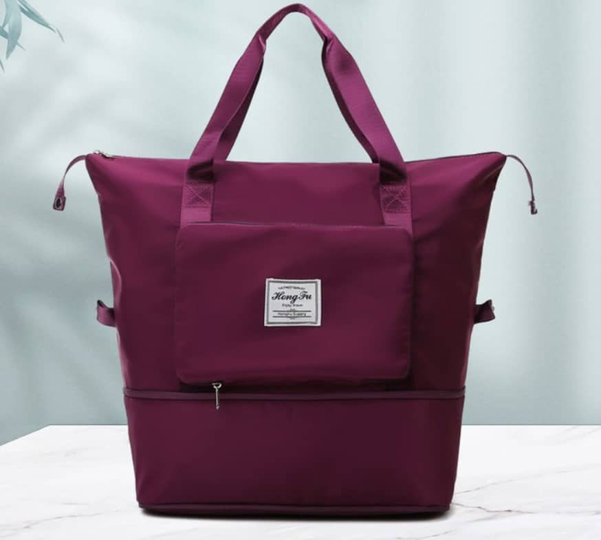 Large Capacity Folding Travel Bag – Lightweight & Durable